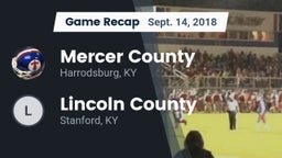 Recap: Mercer County  vs. Lincoln County  2018