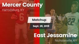 Matchup: Mercer County High vs. East Jessamine  2018