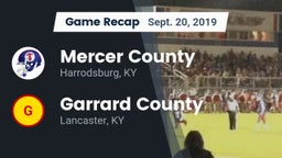 Recap: Mercer County  vs. Garrard County  2019