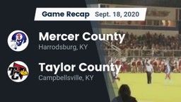 Recap: Mercer County  vs. Taylor County  2020