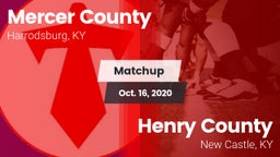 Matchup: Mercer County High vs. Henry County  2020