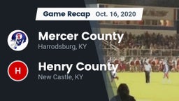 Recap: Mercer County  vs. Henry County  2020