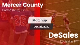 Matchup: Mercer County High vs. DeSales  2020