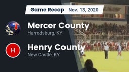 Recap: Mercer County  vs. Henry County  2020
