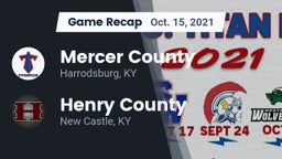 Recap: Mercer County  vs. Henry County  2021