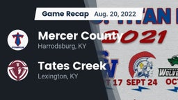 Recap: Mercer County  vs. Tates Creek  2022