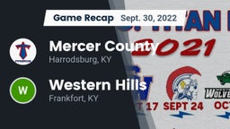 Recap: Mercer County  vs. Western Hills  2022