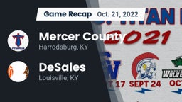 Recap: Mercer County  vs. DeSales  2022