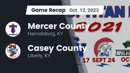 Recap: Mercer County  vs. Casey County  2023