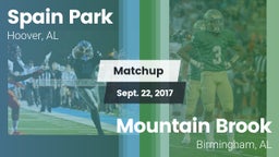 Matchup: Spain Park High vs. Mountain Brook  2017