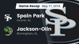 Recap: Spain Park  vs. Jackson-Olin  2018