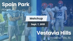 Matchup: Spain Park High vs. Vestavia Hills  2018