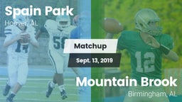 Matchup: Spain Park High vs. Mountain Brook  2019