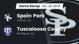 Recap: Spain Park  vs. Tuscaloosa County  2019