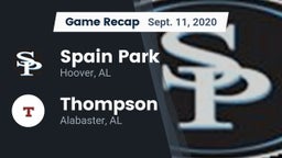 Recap: Spain Park  vs. Thompson  2020