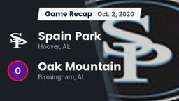 Recap: Spain Park  vs. Oak Mountain  2020
