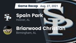 Recap: Spain Park  vs. Briarwood Christian  2021