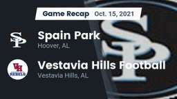 Recap: Spain Park  vs. Vestavia Hills Football 2021