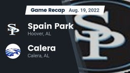 Recap: Spain Park  vs. Calera  2022