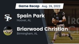 Recap: Spain Park  vs. Briarwood Christian  2022