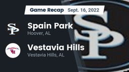 Recap: Spain Park  vs. Vestavia Hills  2022