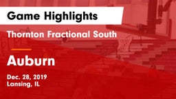 Thornton Fractional South  vs Auburn  Game Highlights - Dec. 28, 2019