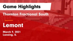 Thornton Fractional South  vs Lemont  Game Highlights - March 9, 2021