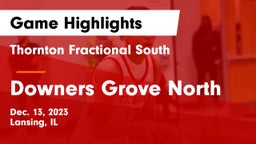 Thornton Fractional South  vs Downers Grove North  Game Highlights - Dec. 13, 2023