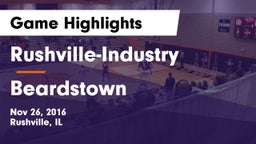 Rushville-Industry  vs Beardstown Game Highlights - Nov 26, 2016