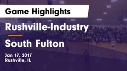 Rushville-Industry  vs South Fulton Game Highlights - Jan 17, 2017