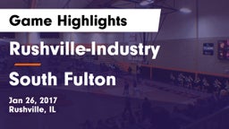 Rushville-Industry  vs South Fulton Game Highlights - Jan 26, 2017