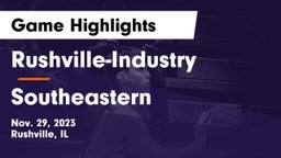 Rushville-Industry  vs Southeastern  Game Highlights - Nov. 29, 2023