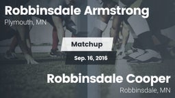 Matchup: Robbinsdale vs. Robbinsdale Cooper  2016