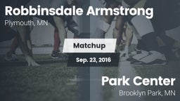 Matchup: Robbinsdale vs. Park Center  2016