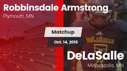 Matchup: Robbinsdale vs. DeLaSalle  2016