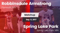 Matchup: Robbinsdale vs. Spring Lake Park  2017