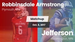 Matchup: Robbinsdale vs. Jefferson  2017
