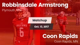 Matchup: Robbinsdale vs. Coon Rapids  2017