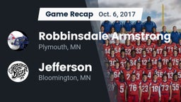 Recap: Robbinsdale Armstrong  vs. Jefferson  2017