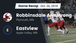 Recap: Robbinsdale Armstrong  vs. Eastview  2018