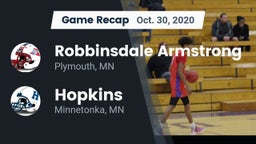 Recap: Robbinsdale Armstrong  vs. Hopkins  2020