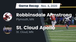 Recap: Robbinsdale Armstrong  vs. St. Cloud Apollo  2020