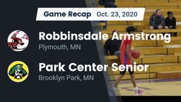 Recap: Robbinsdale Armstrong  vs. Park Center Senior  2020