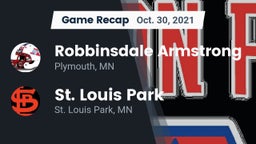 Recap: Robbinsdale Armstrong  vs. St. Louis Park  2021