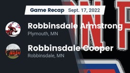 Recap: Robbinsdale Armstrong  vs. Robbinsdale Cooper  2022