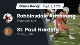 Recap: Robbinsdale Armstrong  vs. St. Paul Harding  2023