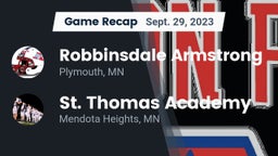 Recap: Robbinsdale Armstrong  vs. St. Thomas Academy   2023