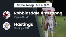 Recap: Robbinsdale Armstrong  vs. Hastings  2023