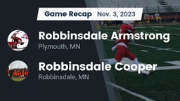 Recap: Robbinsdale Armstrong  vs. Robbinsdale Cooper  2023