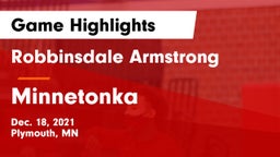 Robbinsdale Armstrong  vs Minnetonka  Game Highlights - Dec. 18, 2021